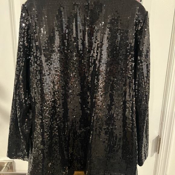 Lisa Rinna Black Sequin Pants Set - Picture 6 of 8